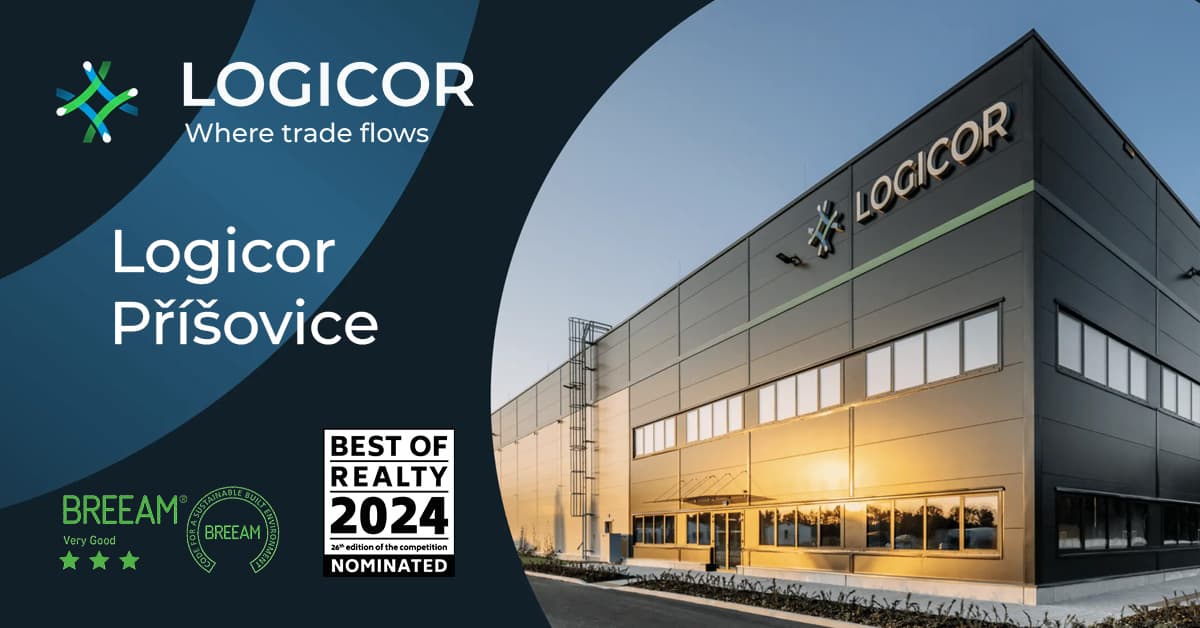 Logicor Příšovice - Pronájem skladovacích prostor
